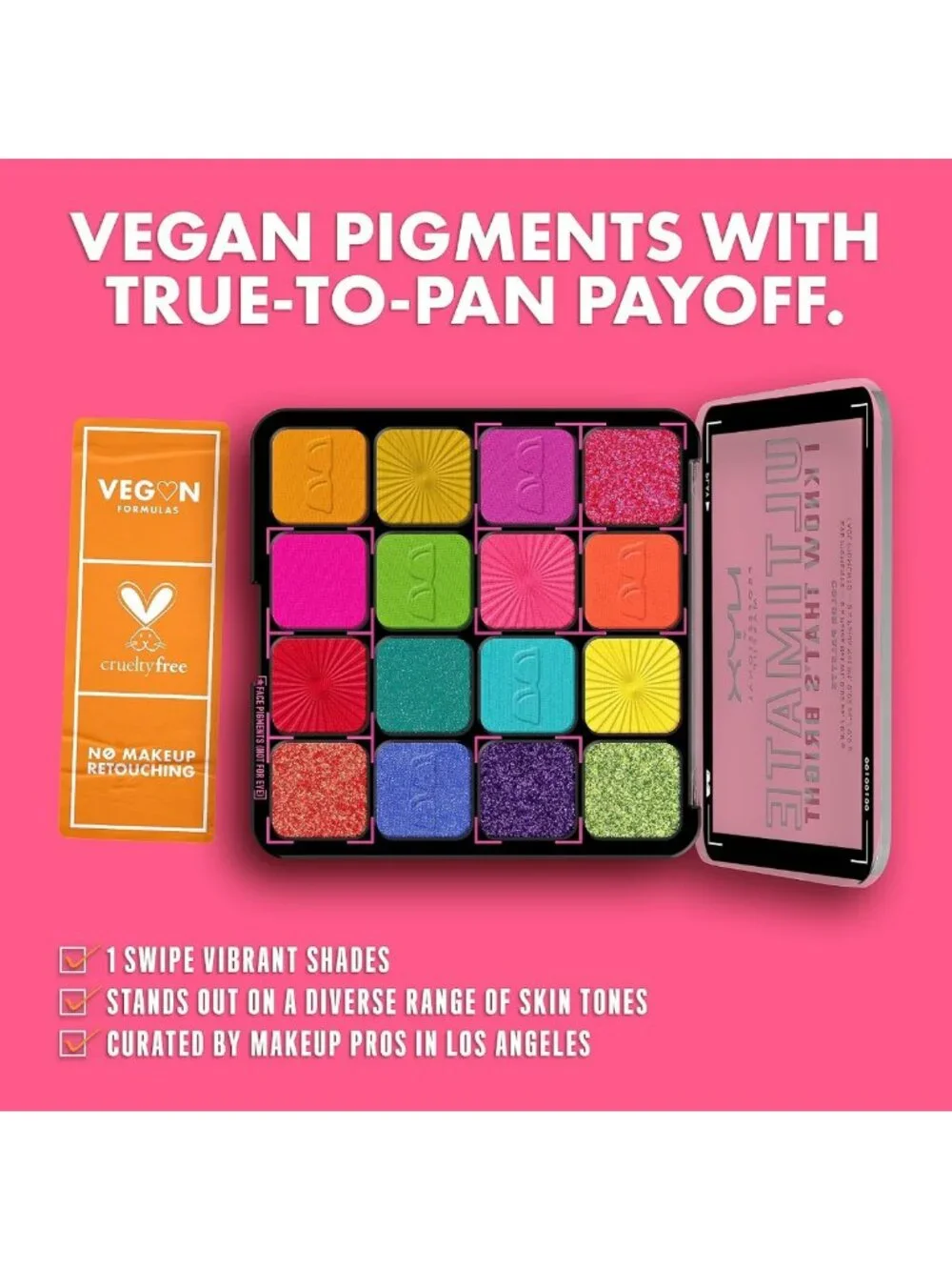 Vibrant Eyeshadow Palette - Ultimate Color Collection for Bold Eye Looks